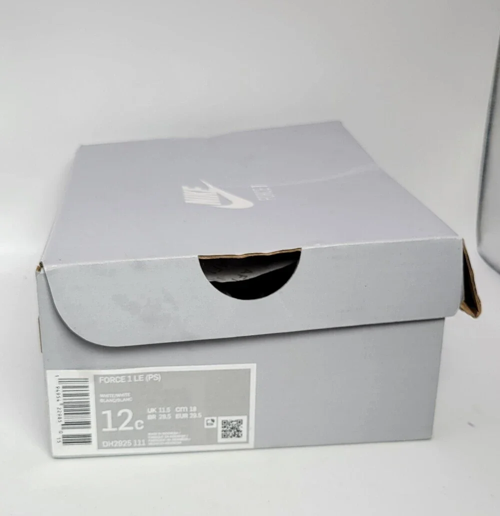 Nike - Air Force 1  LE (PS) - DH2925-111 - Kids Size 12C w/ Box
